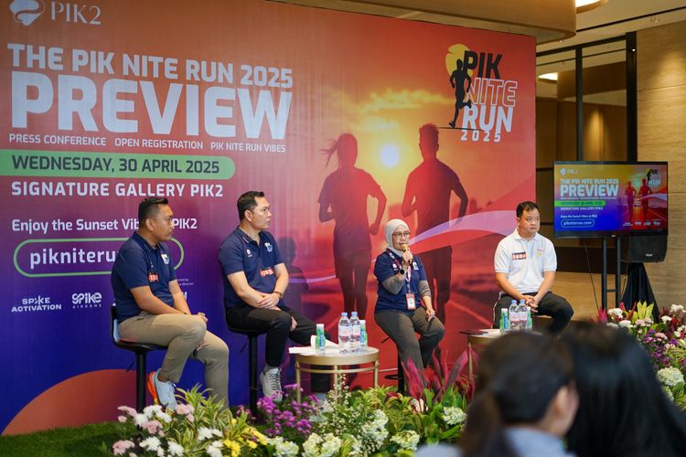Race photo from PIK NITE RUN VIBES