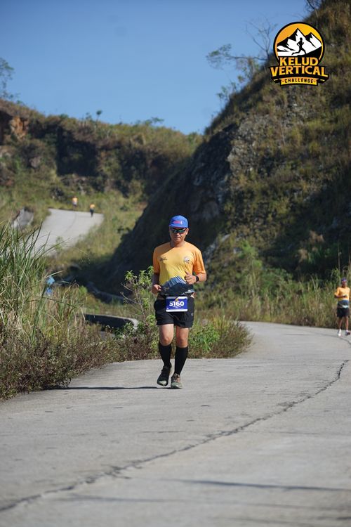 Race photo from Kelud Vertical Challenge 2024
