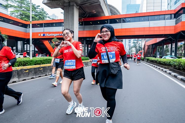 Race photo from ONE RUN 10K 2025