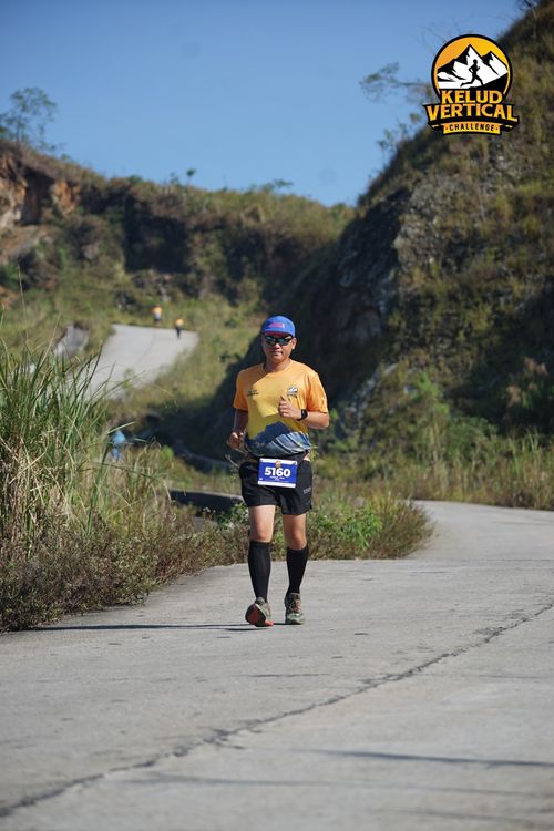 Race photo from Kelud Vertical Challenge 2024