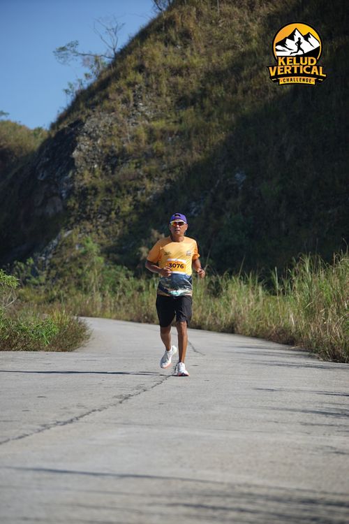 Race photo from Kelud Vertical Challenge 2024