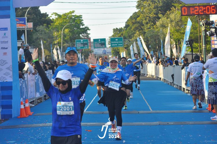 Race photo from Jabar Run 10K 2024