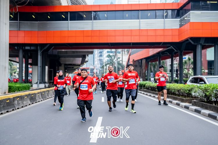 Race photo from ONE RUN 10K 2025