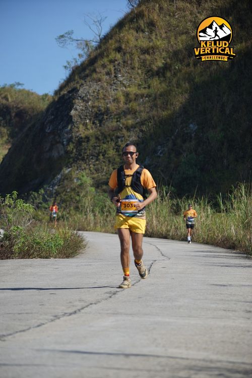 Race photo from Kelud Vertical Challenge 2024