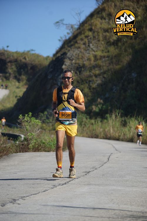 Race photo from Kelud Vertical Challenge 2024