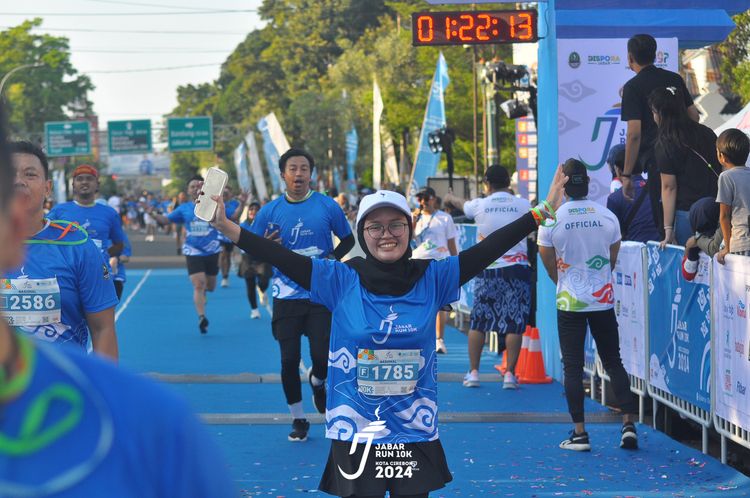 Race photo from Jabar Run 10K 2024