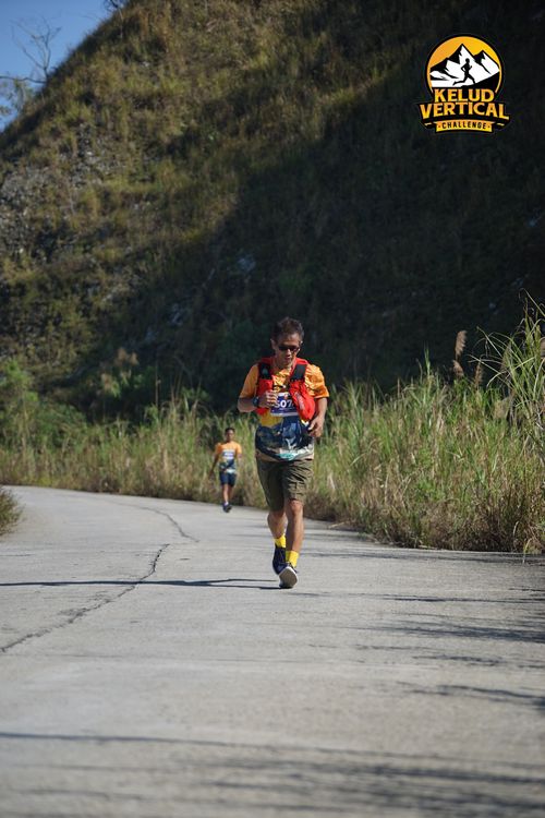 Race photo from Kelud Vertical Challenge 2024