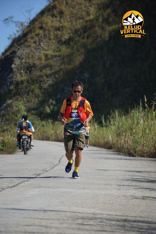 Race photo from Kelud Vertical Challenge 2024