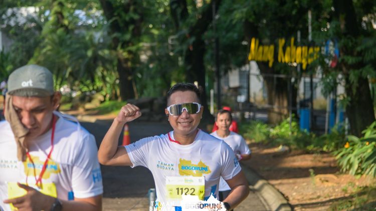 Race photo from Taman Budaya x BOGORUN 2025