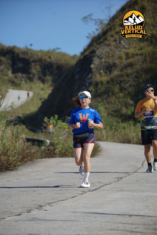 Race photo from Kelud Vertical Challenge 2024