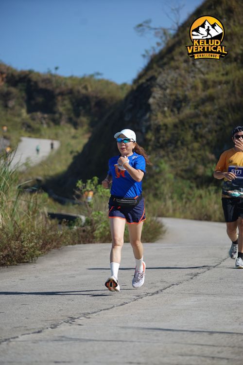 Race photo from Kelud Vertical Challenge 2024