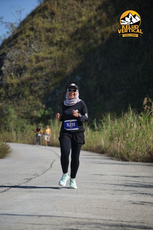 Race photo from Kelud Vertical Challenge 2024
