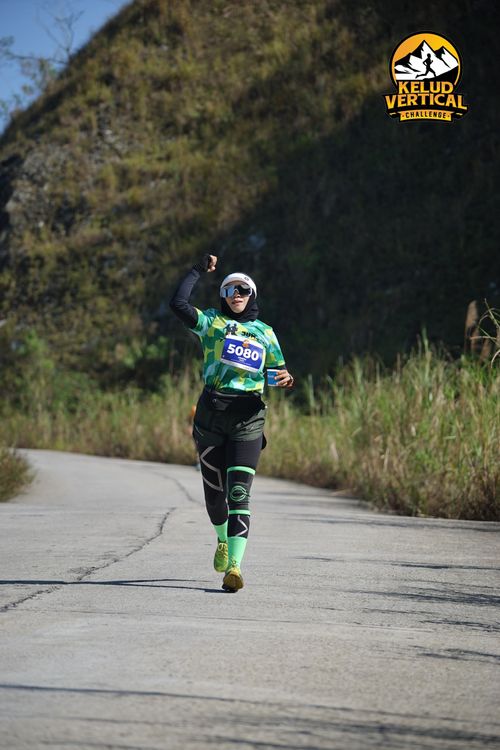 Race photo from Kelud Vertical Challenge 2024