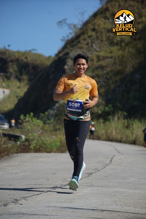 Race photo from Kelud Vertical Challenge 2024
