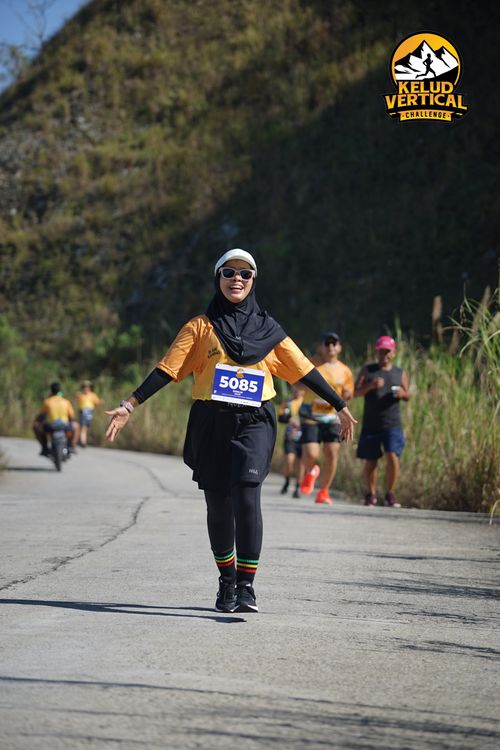 Race photo from Kelud Vertical Challenge 2024