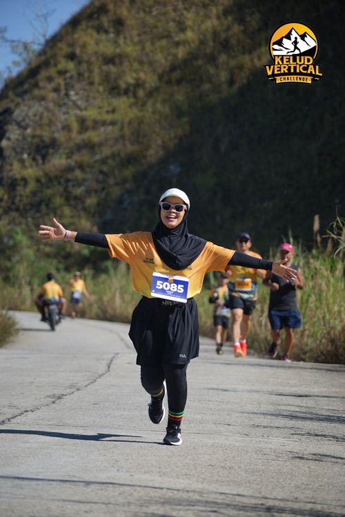 Race photo from Kelud Vertical Challenge 2024