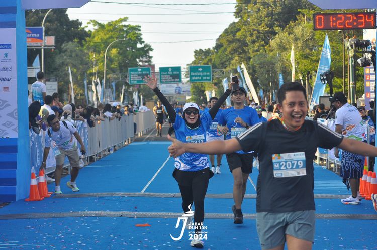 Race photo from Jabar Run 10K 2024