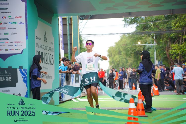 Race photo from Mangkunegaran Run 2025