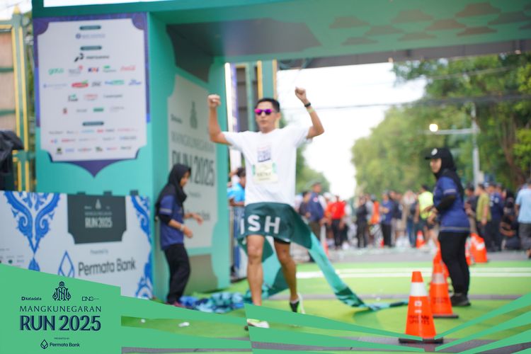 Race photo from Mangkunegaran Run 2025