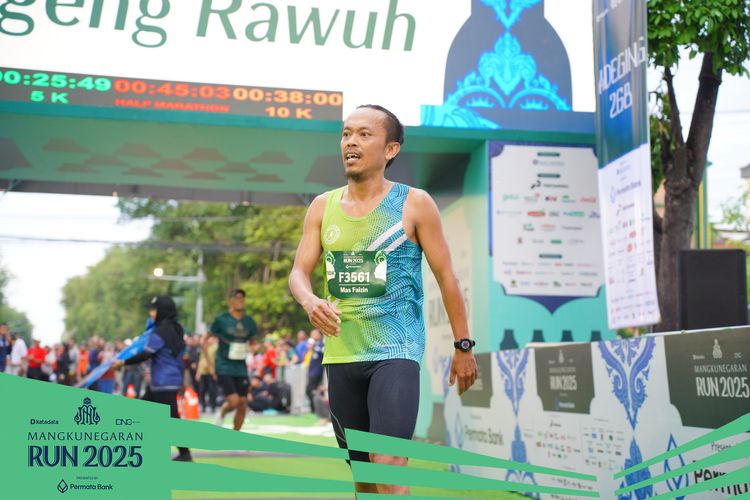 Race photo from Mangkunegaran Run 2025