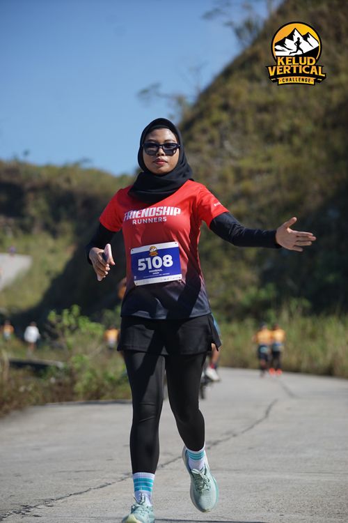 Race photo from Kelud Vertical Challenge 2024