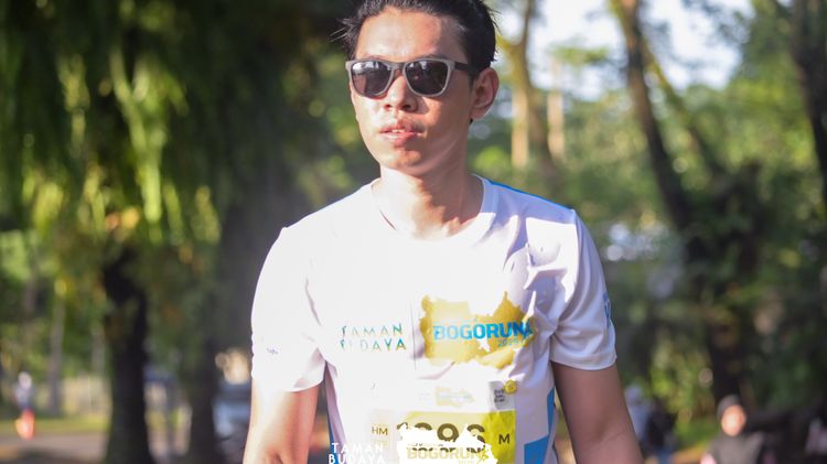 Race photo from Taman Budaya x BOGORUN 2025