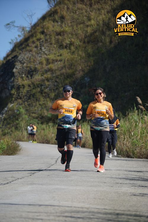 Race photo from Kelud Vertical Challenge 2024