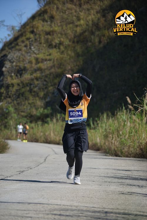 Race photo from Kelud Vertical Challenge 2024
