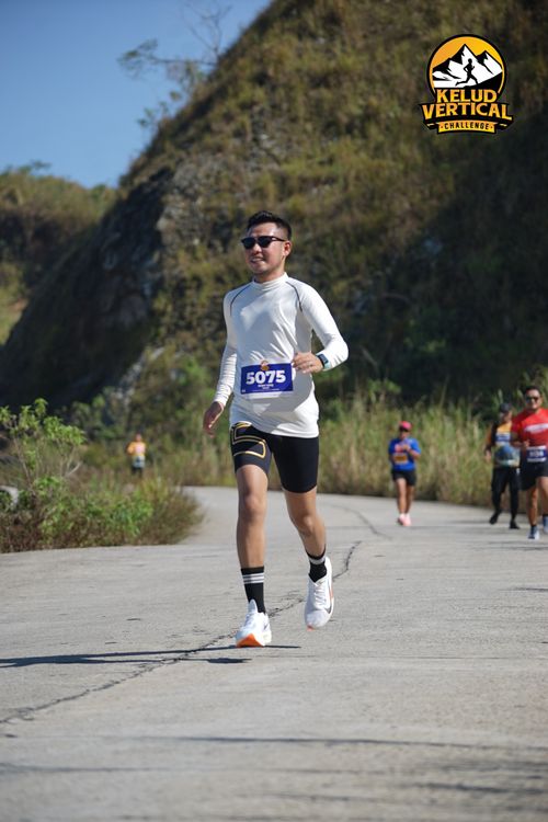 Race photo from Kelud Vertical Challenge 2024
