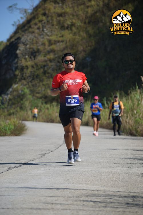Race photo from Kelud Vertical Challenge 2024
