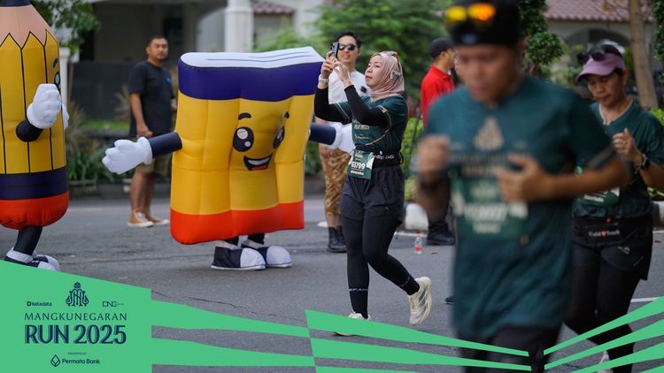 Race photo from Mangkunegaran Run 2025