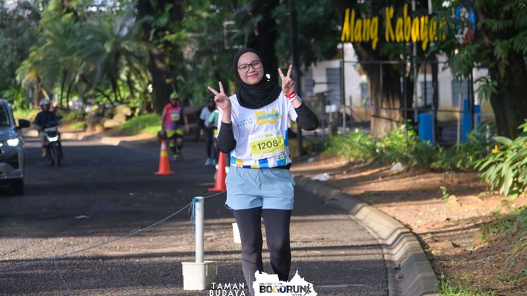 Race photo from Taman Budaya x BOGORUN 2025