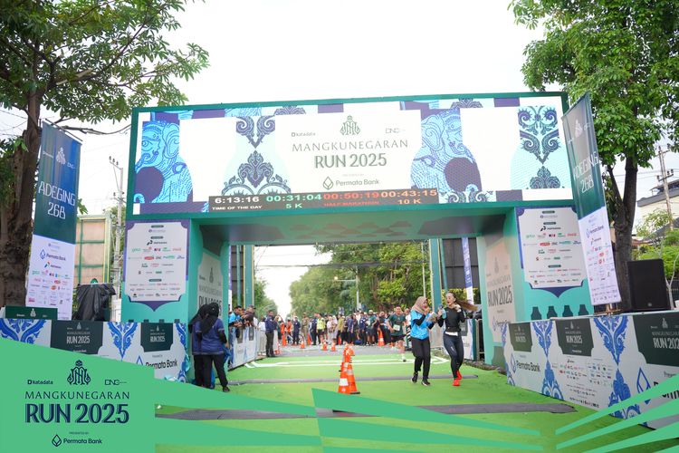 Race photo from Mangkunegaran Run 2025