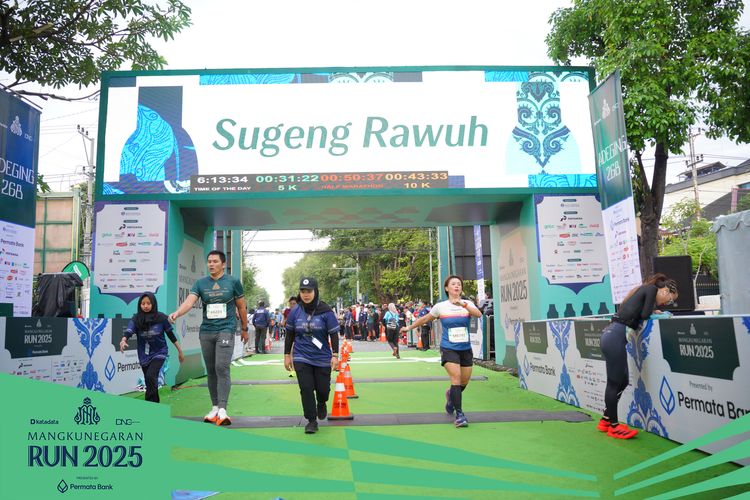 Race photo from Mangkunegaran Run 2025