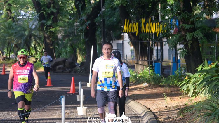 Race photo from Taman Budaya x BOGORUN 2025