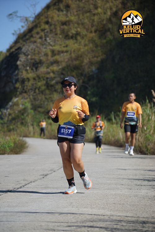 Race photo from Kelud Vertical Challenge 2024