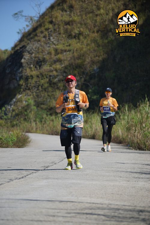 Race photo from Kelud Vertical Challenge 2024