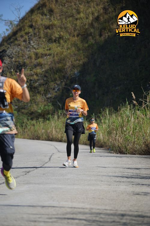 Race photo from Kelud Vertical Challenge 2024