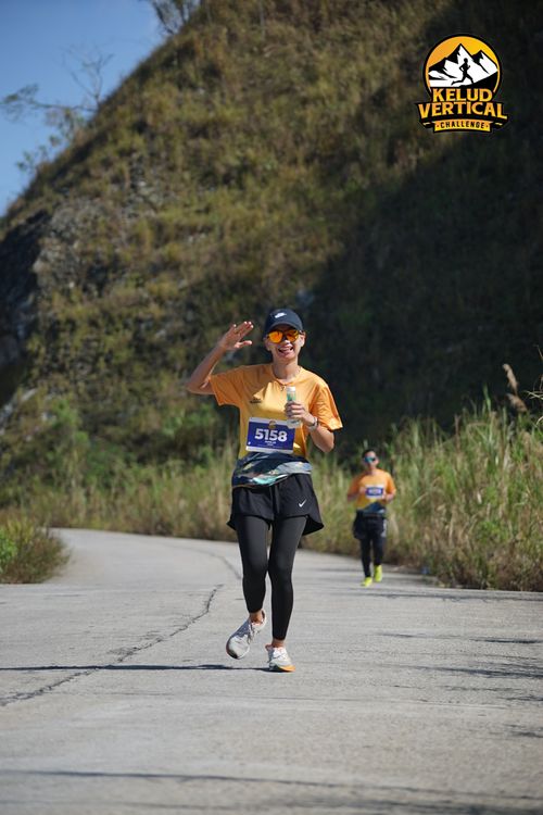 Race photo from Kelud Vertical Challenge 2024