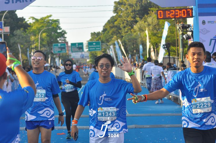 Race photo from Jabar Run 10K 2024