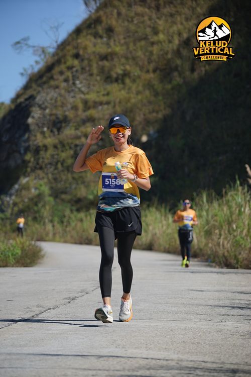 Race photo from Kelud Vertical Challenge 2024