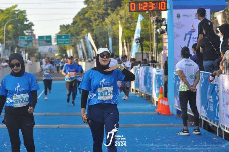 Race photo from Jabar Run 10K 2024