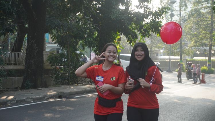 Race photo from Happy One Decade Unpad Runner