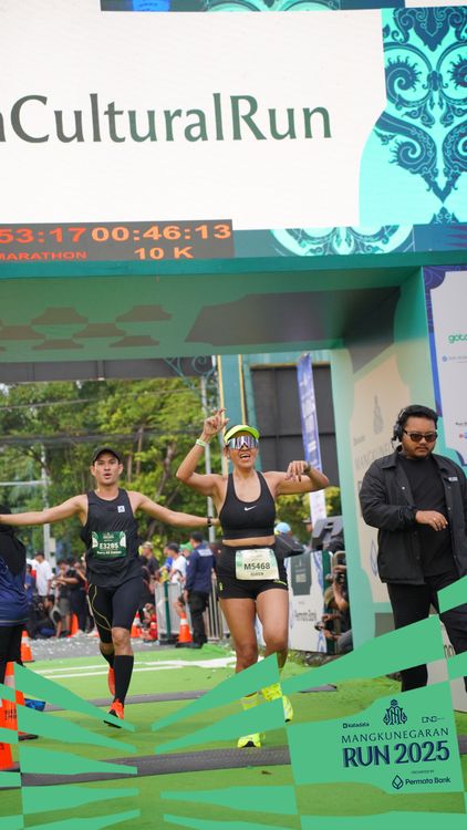 Race photo from Mangkunegaran Run 2025