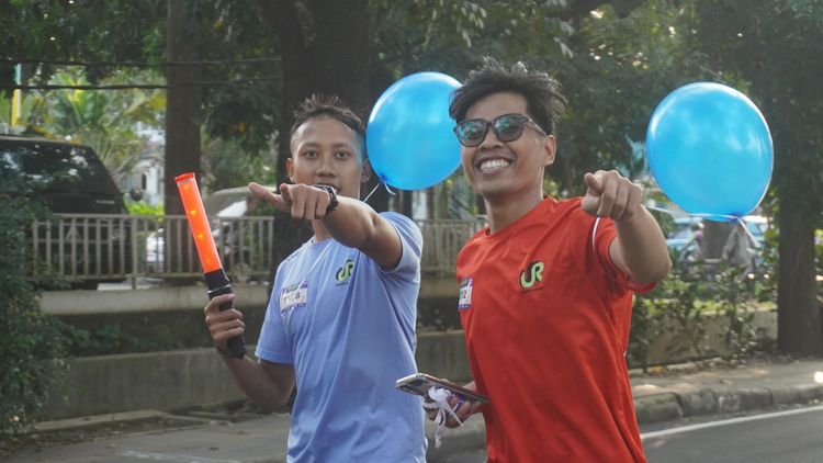 Race photo from Happy One Decade Unpad Runner