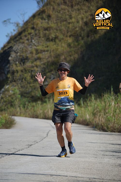 Race photo from Kelud Vertical Challenge 2024