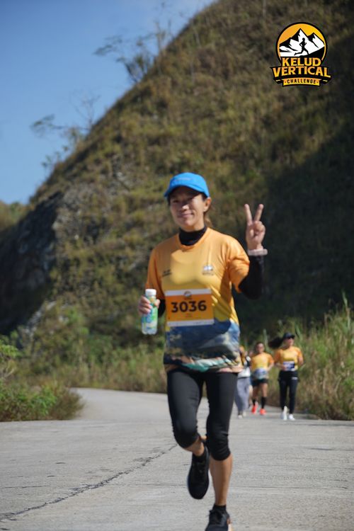 Race photo from Kelud Vertical Challenge 2024