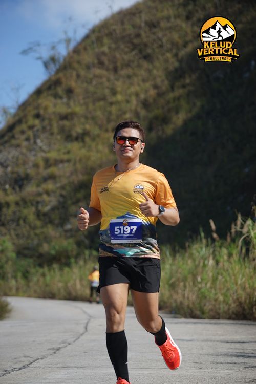Race photo from Kelud Vertical Challenge 2024