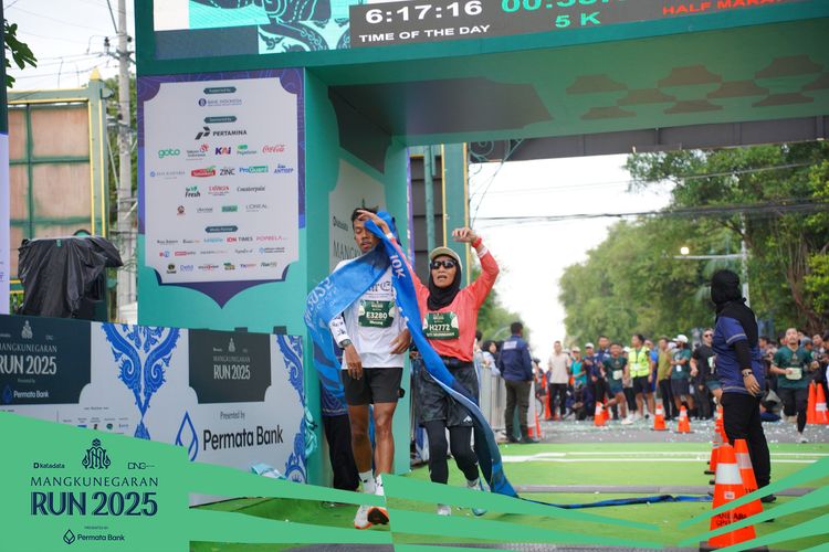Race photo from Mangkunegaran Run 2025