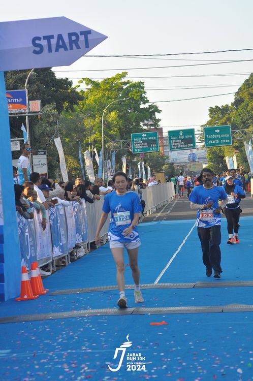 Race photo from Jabar Run 10K 2024
